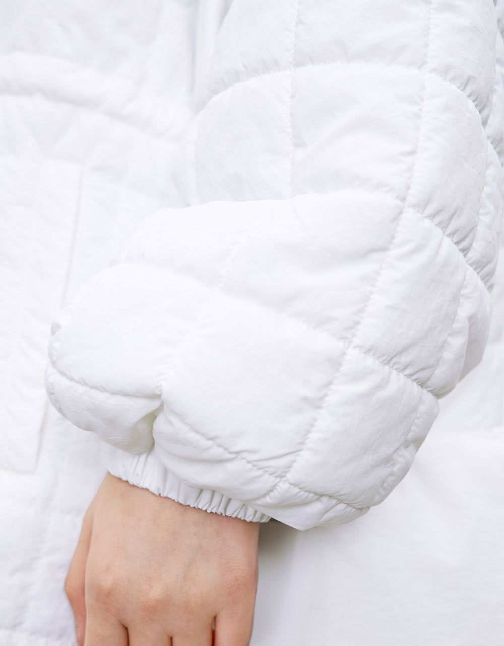 Drawstring Waist Quilted Winter Coat sold by Urban Revivo product image thumbnail 5