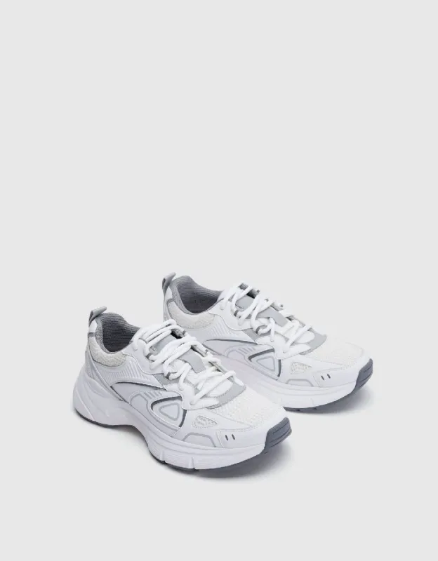 Round Toe Dad Sneakers sold by Urban Revivo