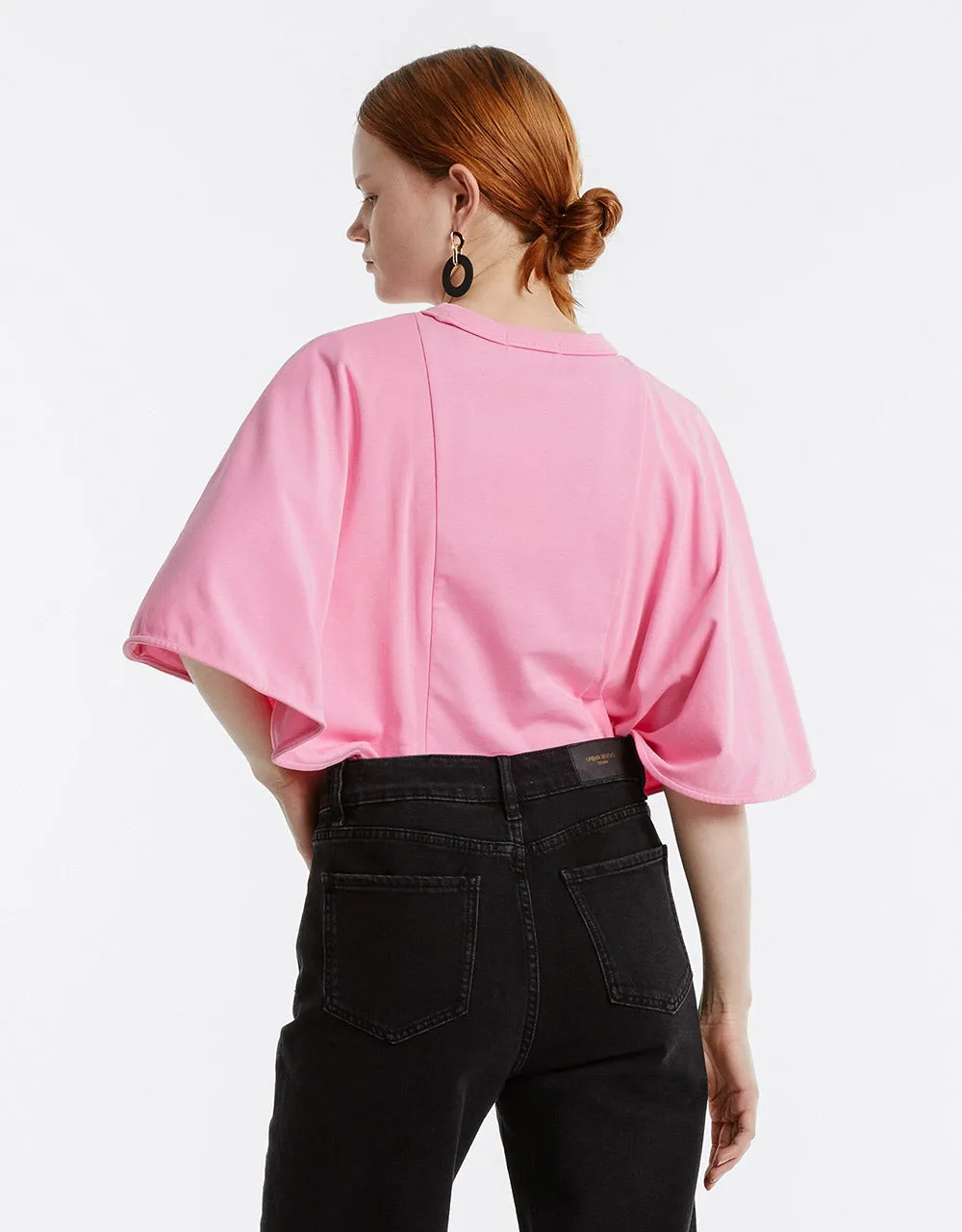 Batwing Sleeve T-Shirt sold by Urban Revivo product image thumbnail 4