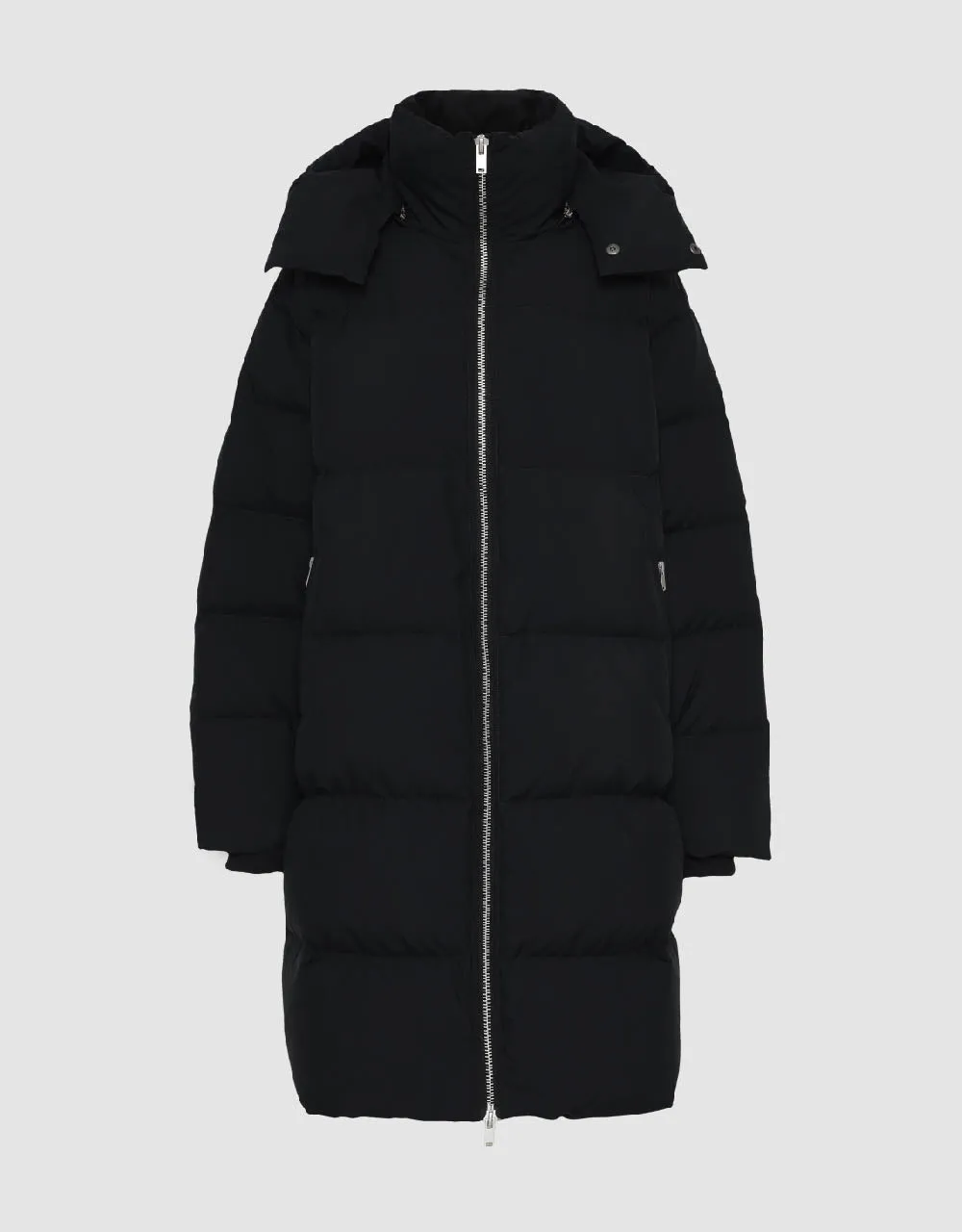 Zipper Front Hooded Down Jacket sold by Urban Revivo product image thumbnail 4