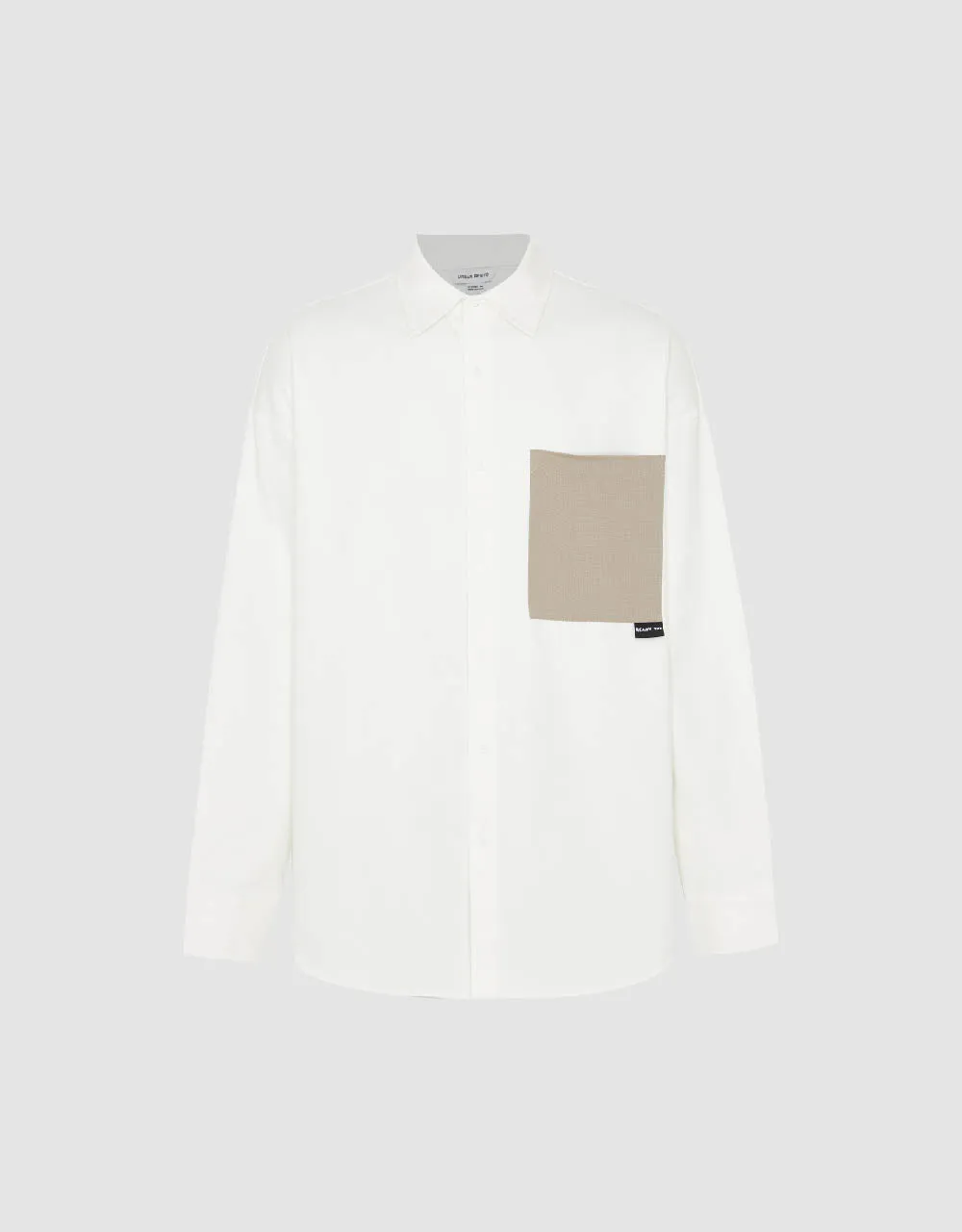 Button Up Oversized Shirt sold by Urban Revivo product image thumbnail 2