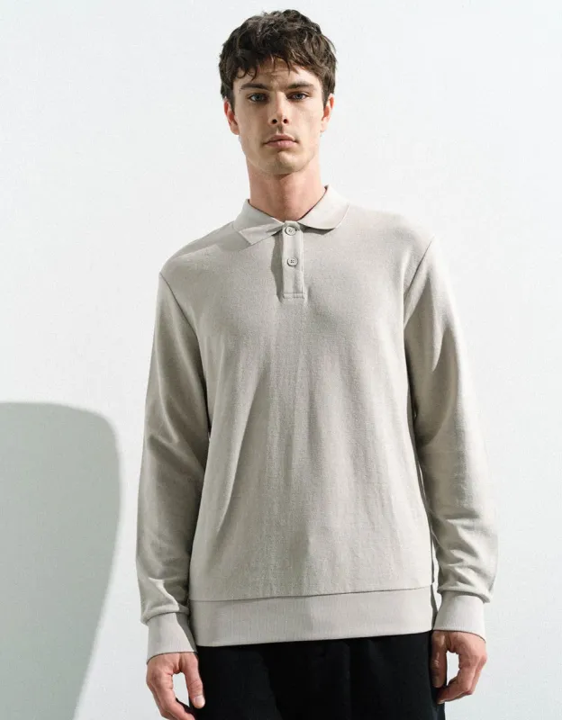 Standard Sleeve Straight Polo Shirt sold by Urban Revivo