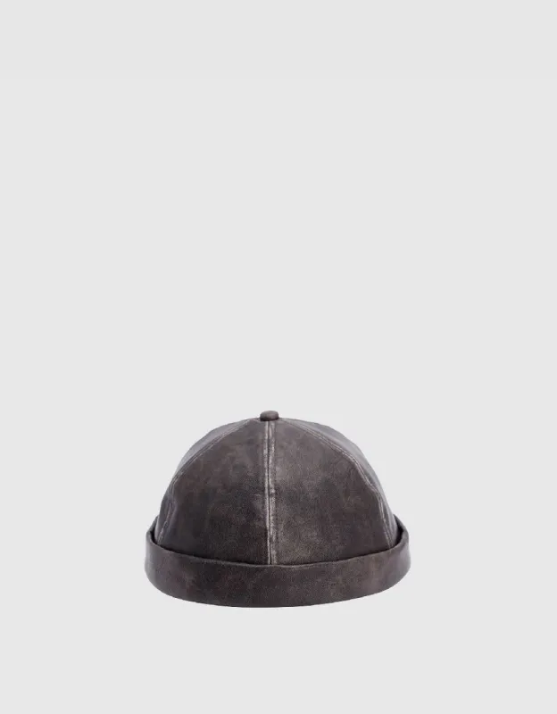 Vegan Leather Miki Hat made by Urban Revivo