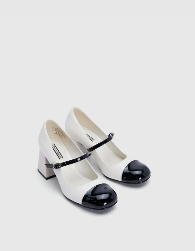 Vegan Leather Round Toe Pumps sold by Urban Revivo