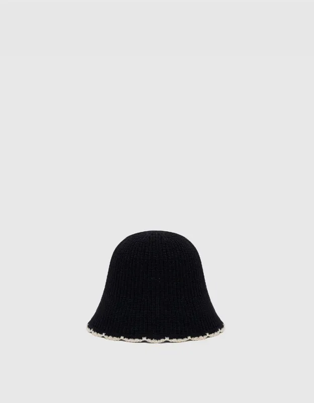 Knitted Bucket Hat sold by Urban Revivo