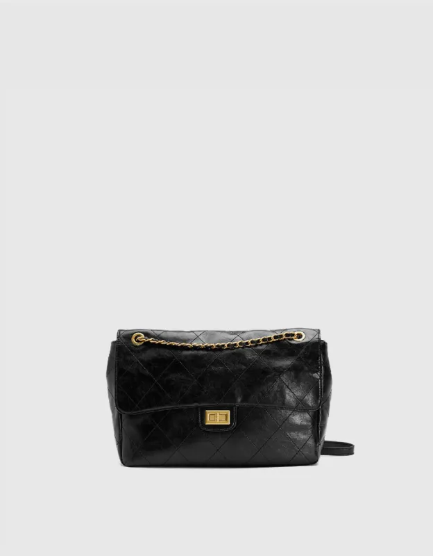 Chain Quilted Shoulder Bag sold by Urban Revivo