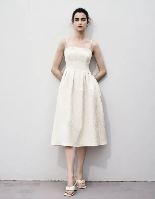 Textured Cami A-Line Dress sold by Urban Revivo