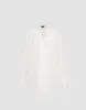 Bow Neck Overhead Shirt With Tie sold by Urban Revivo