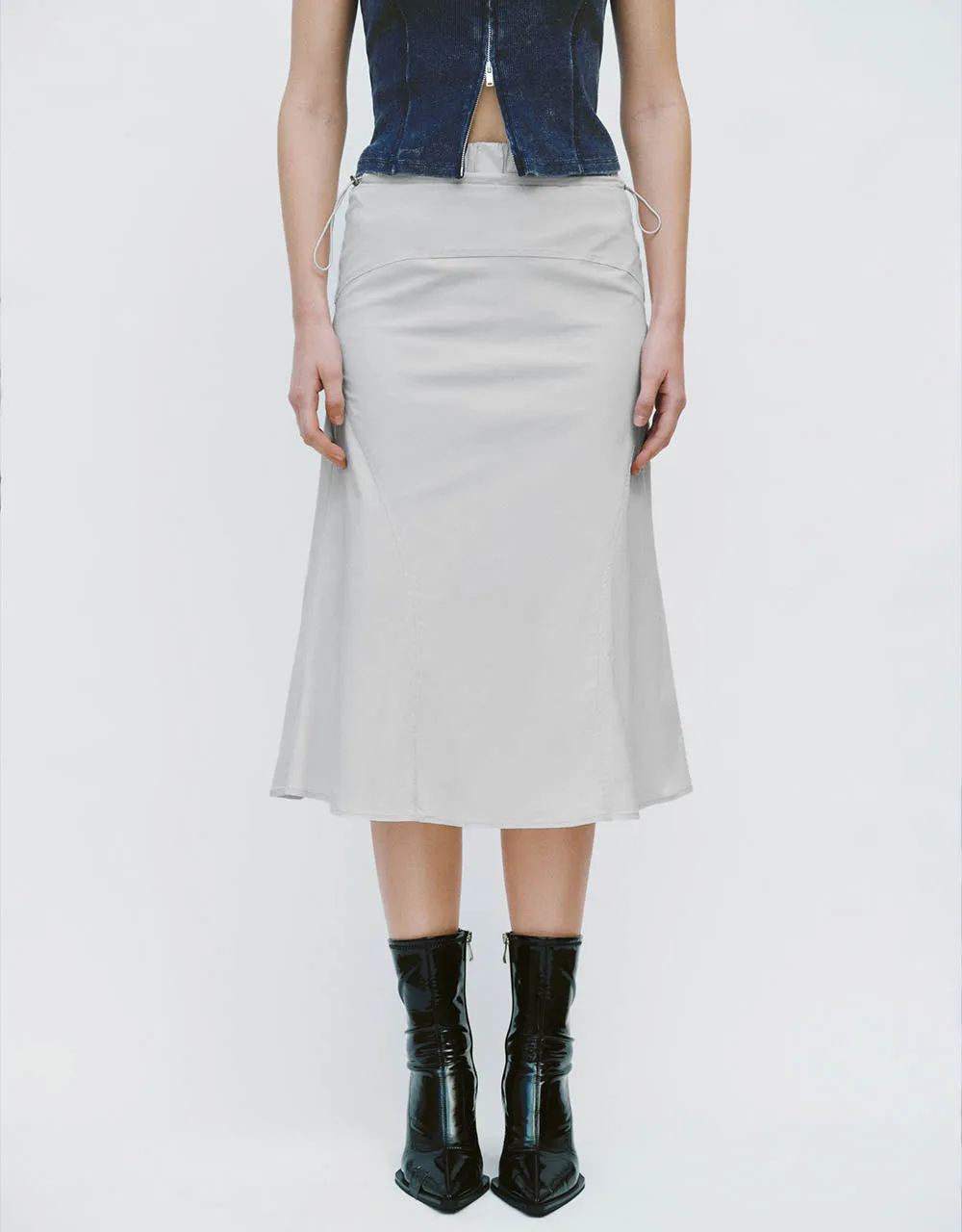 Midi Straight Skirt sold by Urban Revivo product image thumbnail 2