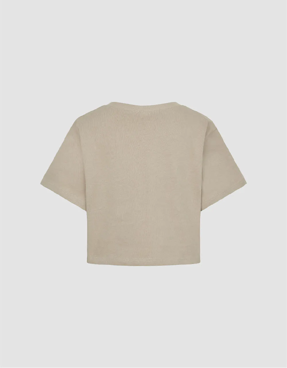 Letter Printed Crew Neck Loose T-Shirt sold by Urban Revivo product image thumbnail 5