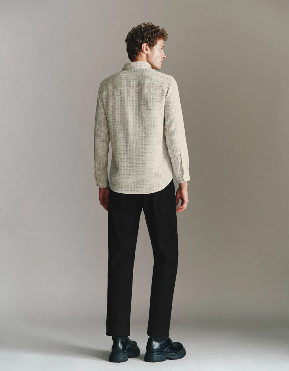 Checkered Button Up Straight Shirt sold by Urban Revivo product image thumbnail 3