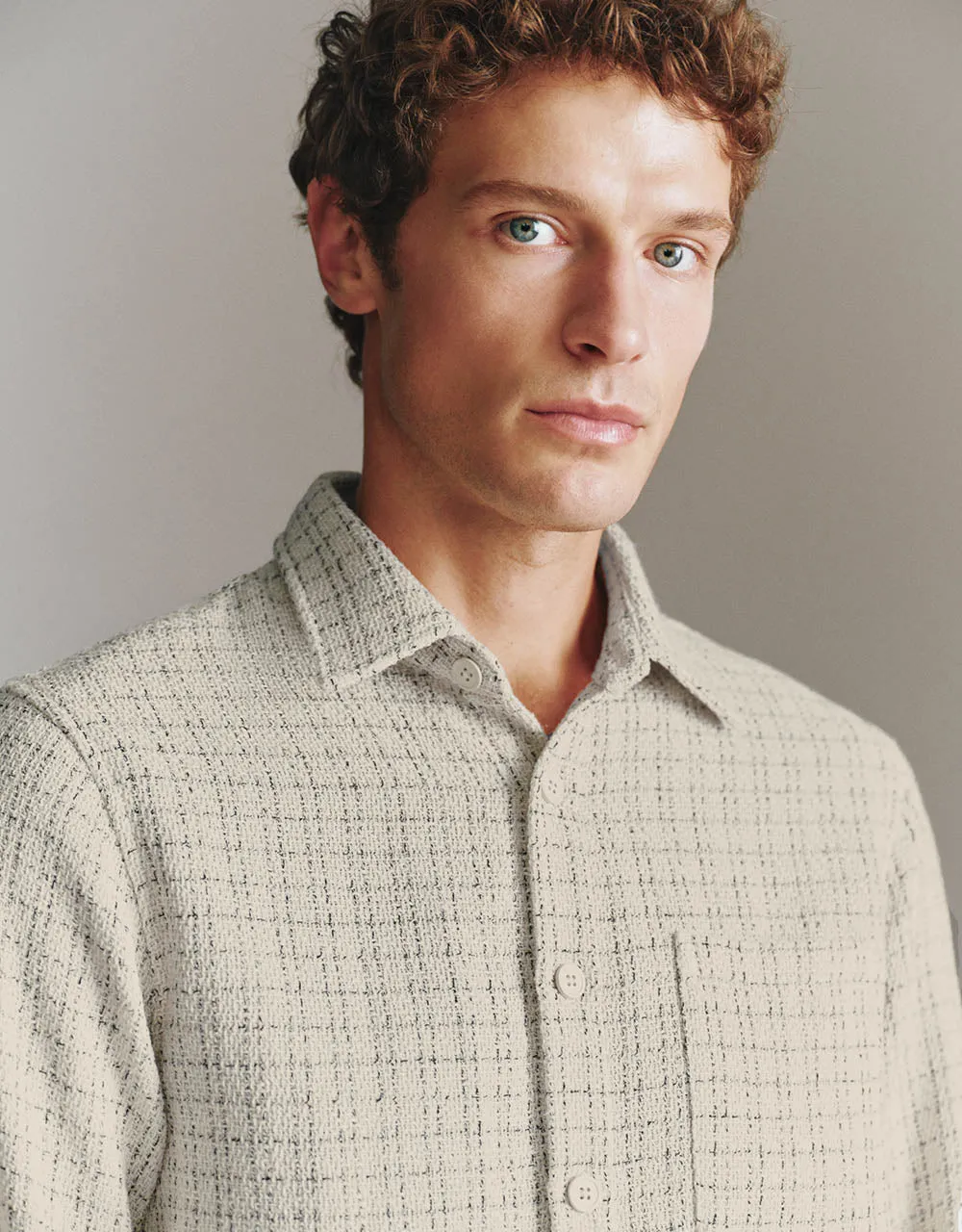 Checkered Button Up Straight Shirt sold by Urban Revivo product image thumbnail 4