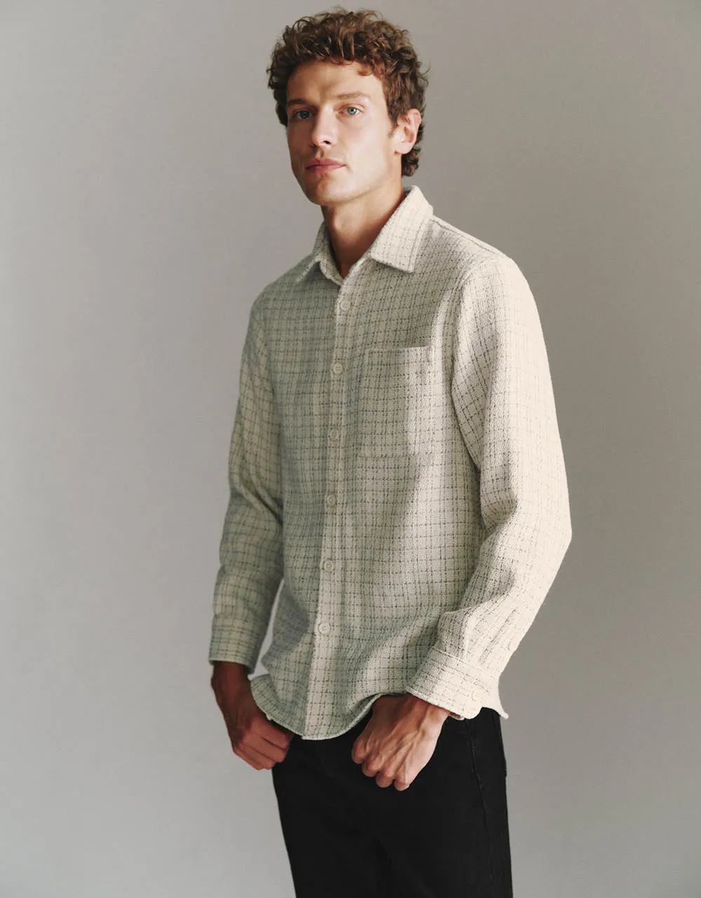 Checkered Button Up Straight Shirt sold by Urban Revivo product image thumbnail 2