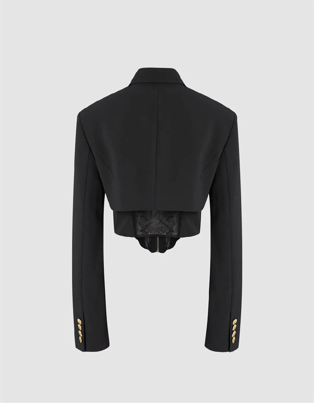 Cropped Straight Shirt sold by Urban Revivo product image thumbnail 5