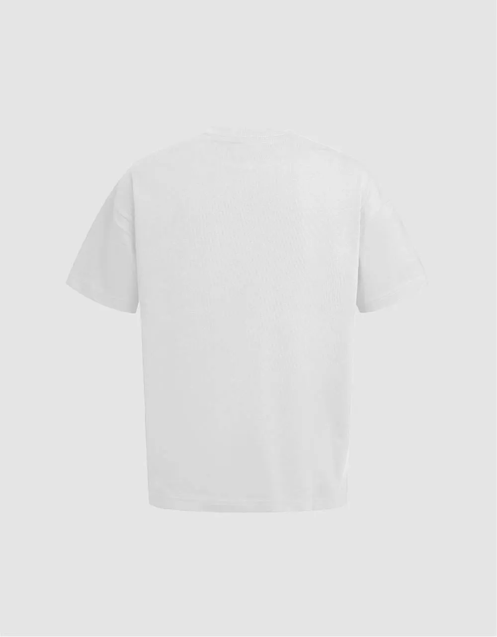 Crew Neck Loose T-Shirt sold by Urban Revivo product image thumbnail 5