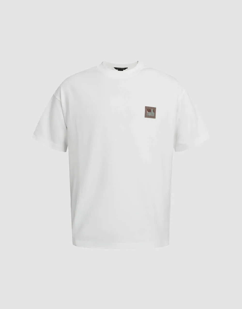 Crew Neck Loose T-Shirt sold by Urban Revivo product image thumbnail 2