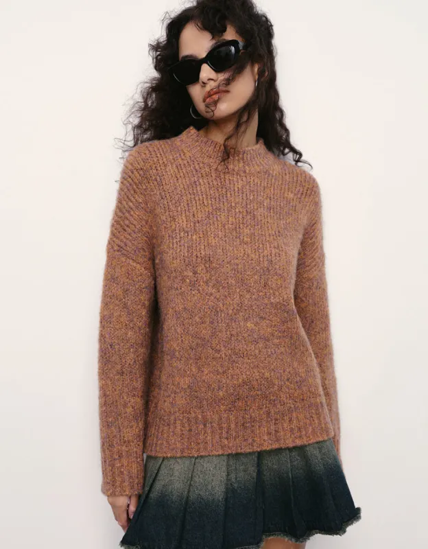 Drop Shoulder Sleeve Loose Sweater sold by Urban Revivo