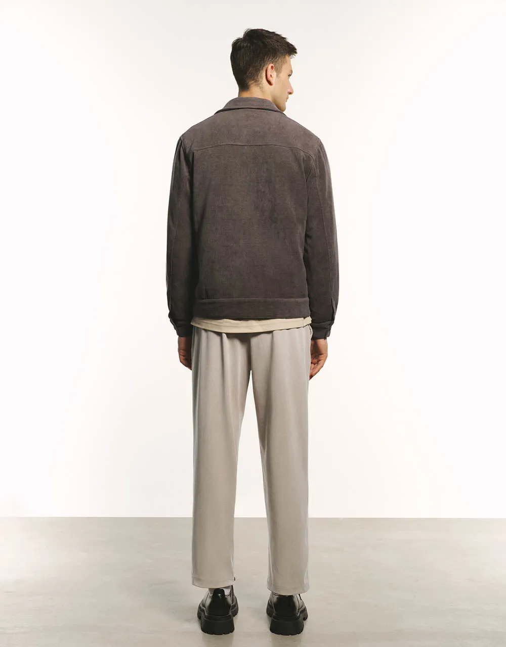 Button Up Straight Padded Coat sold by Urban Revivo product image thumbnail 4