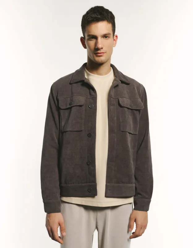 Button Up Straight Padded Coat sold by Urban Revivo