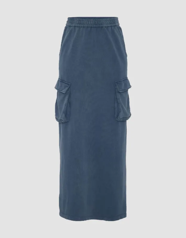 Elastic Waist Midi Straight Skirt sold by Urban Revivo