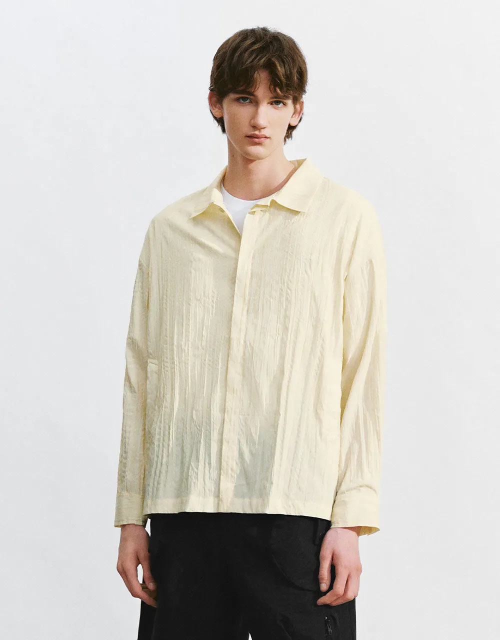 Printed Straight Jacket sold by Urban Revivo