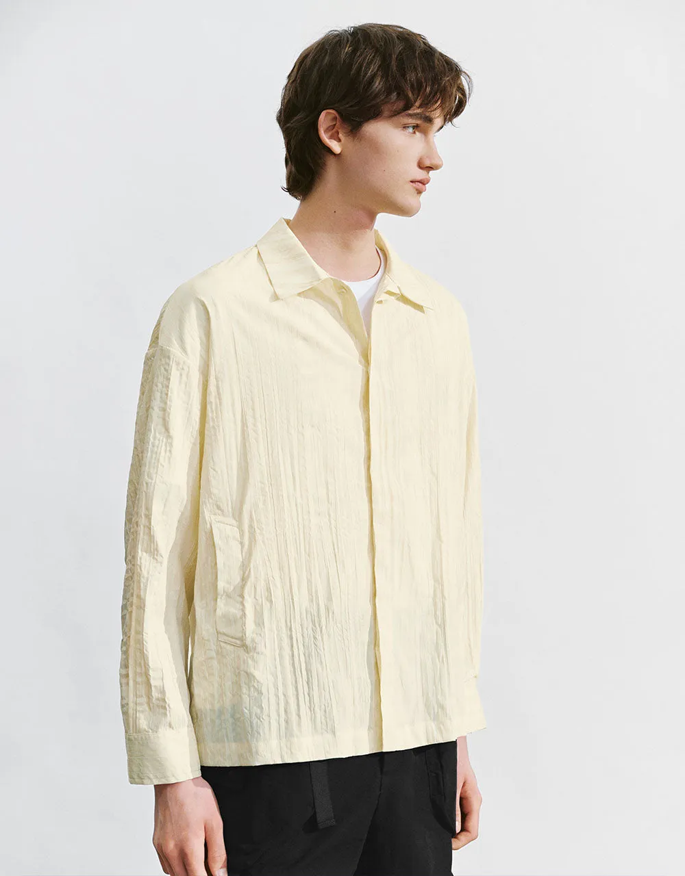 Printed Straight Jacket sold by Urban Revivo product image thumbnail 2