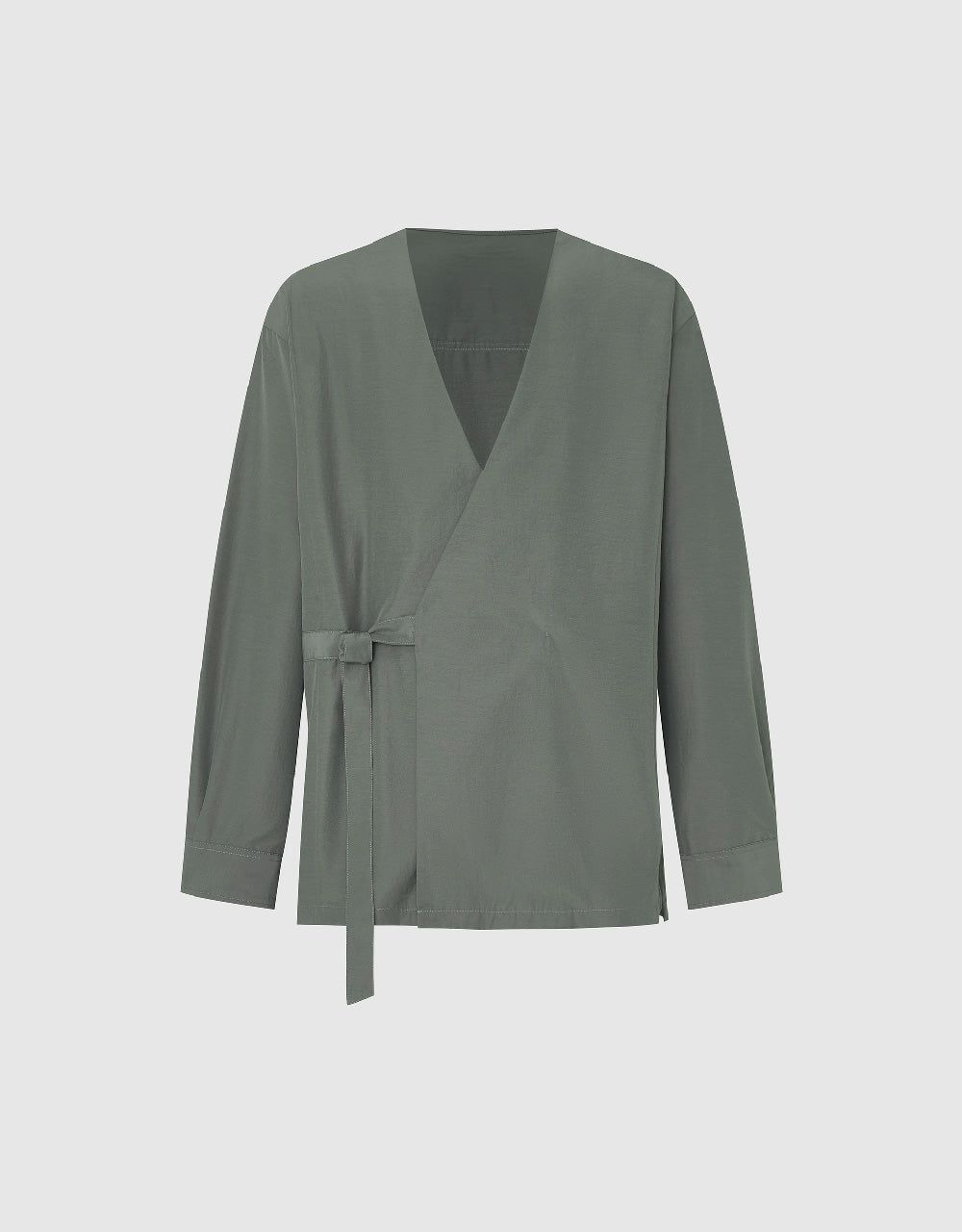 Wrapped V-Neck Straight Jacket sold by Urban Revivo