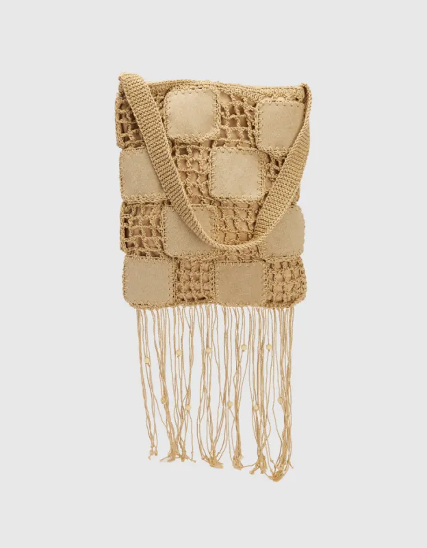 Crochet Tote Bag sold by Urban Revivo