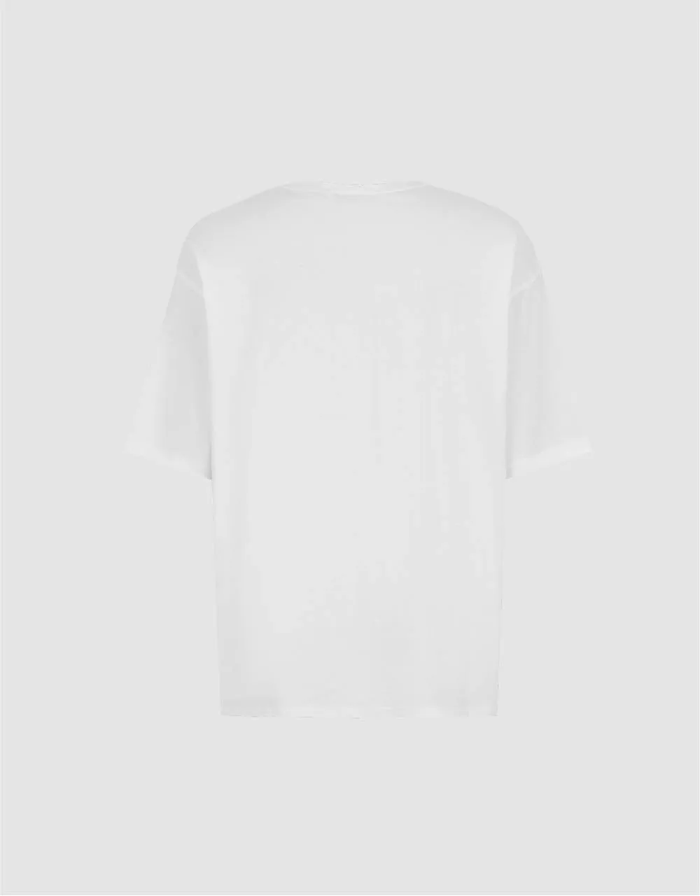 Letter Printed Crew Neck Loose T-Shirt sold by Urban Revivo product image thumbnail 5