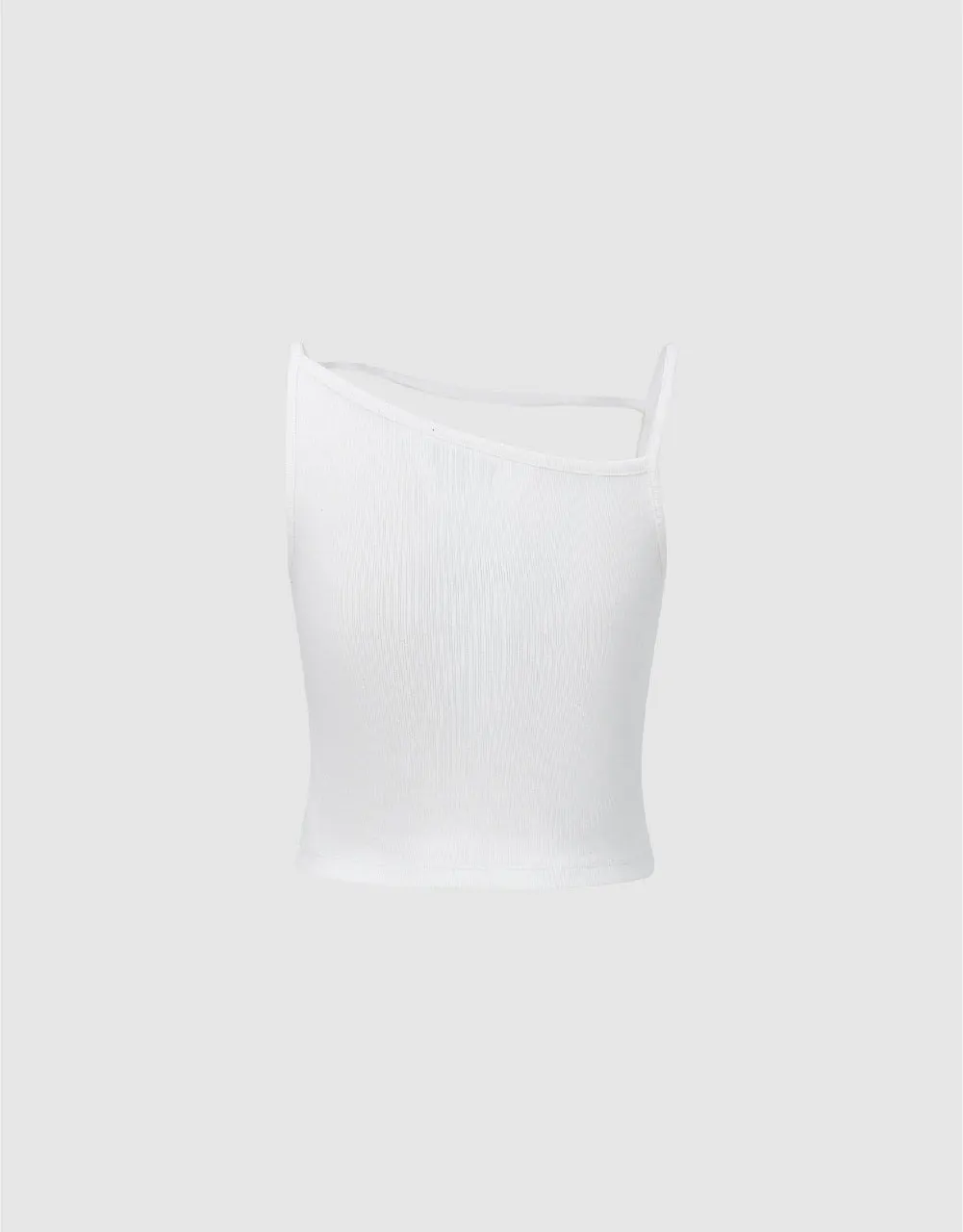 One Shoulder Cropped Cami Top sold by Urban Revivo product image thumbnail 5