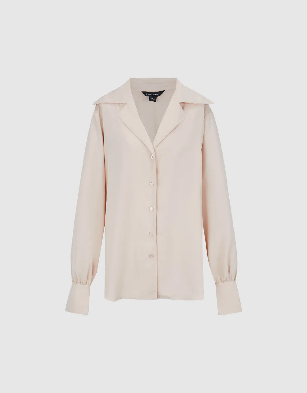 Button Up A-Line Shirt sold by Urban Revivo product image thumbnail 2