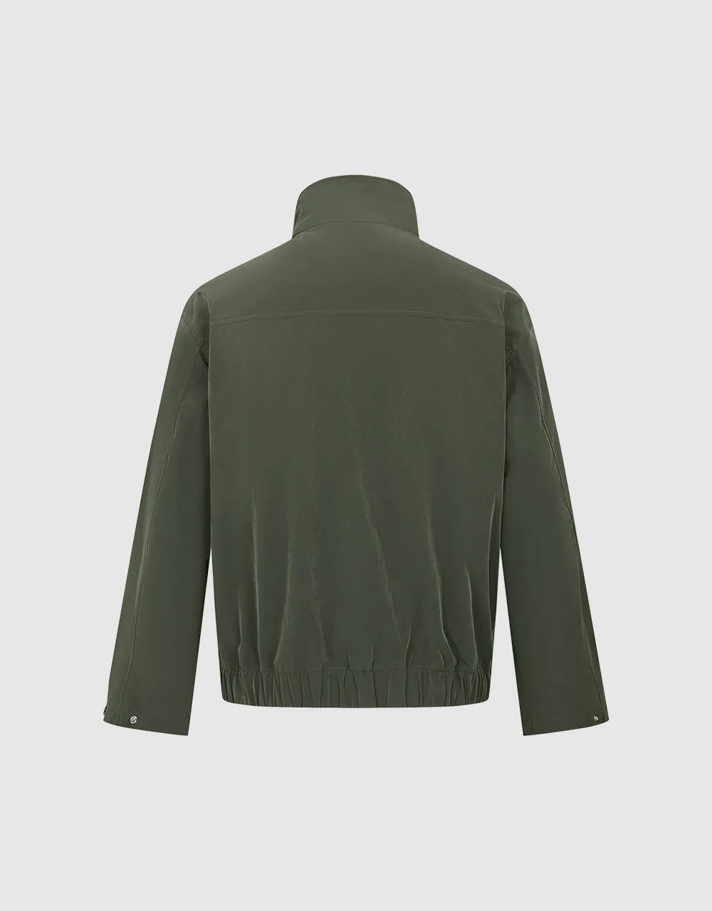 Stand Collar Straight Jacket sold by Urban Revivo product image thumbnail 2