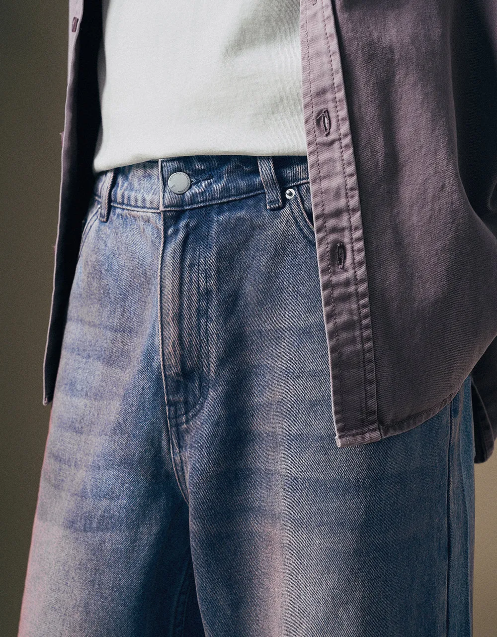 Wide-Leg Jeans sold by Urban Revivo product image thumbnail 5