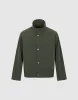 Stand Collar Straight Jacket sold by Urban Revivo