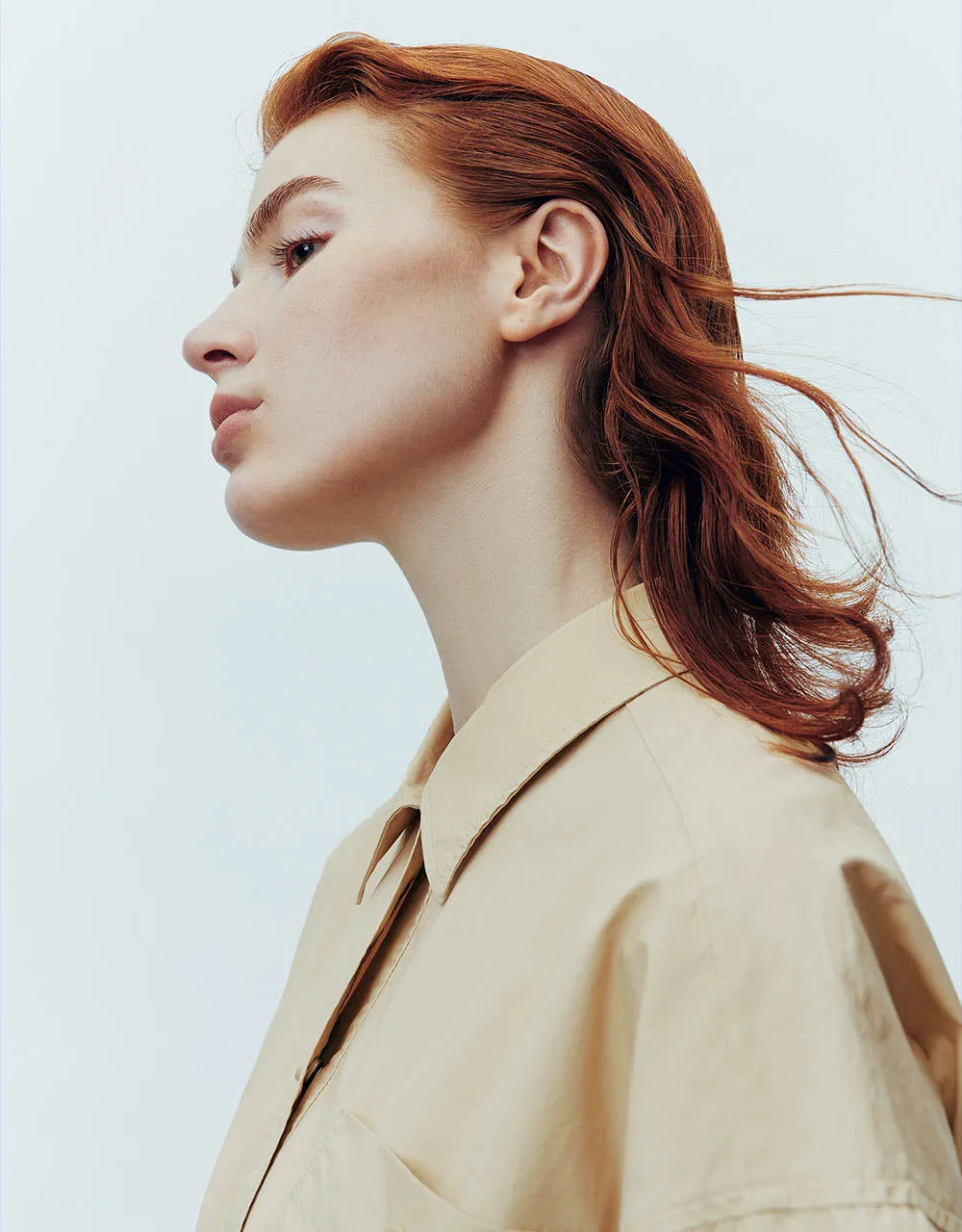 Elastic Waist Straight Shirt Dress sold by Urban Revivo product image thumbnail 4