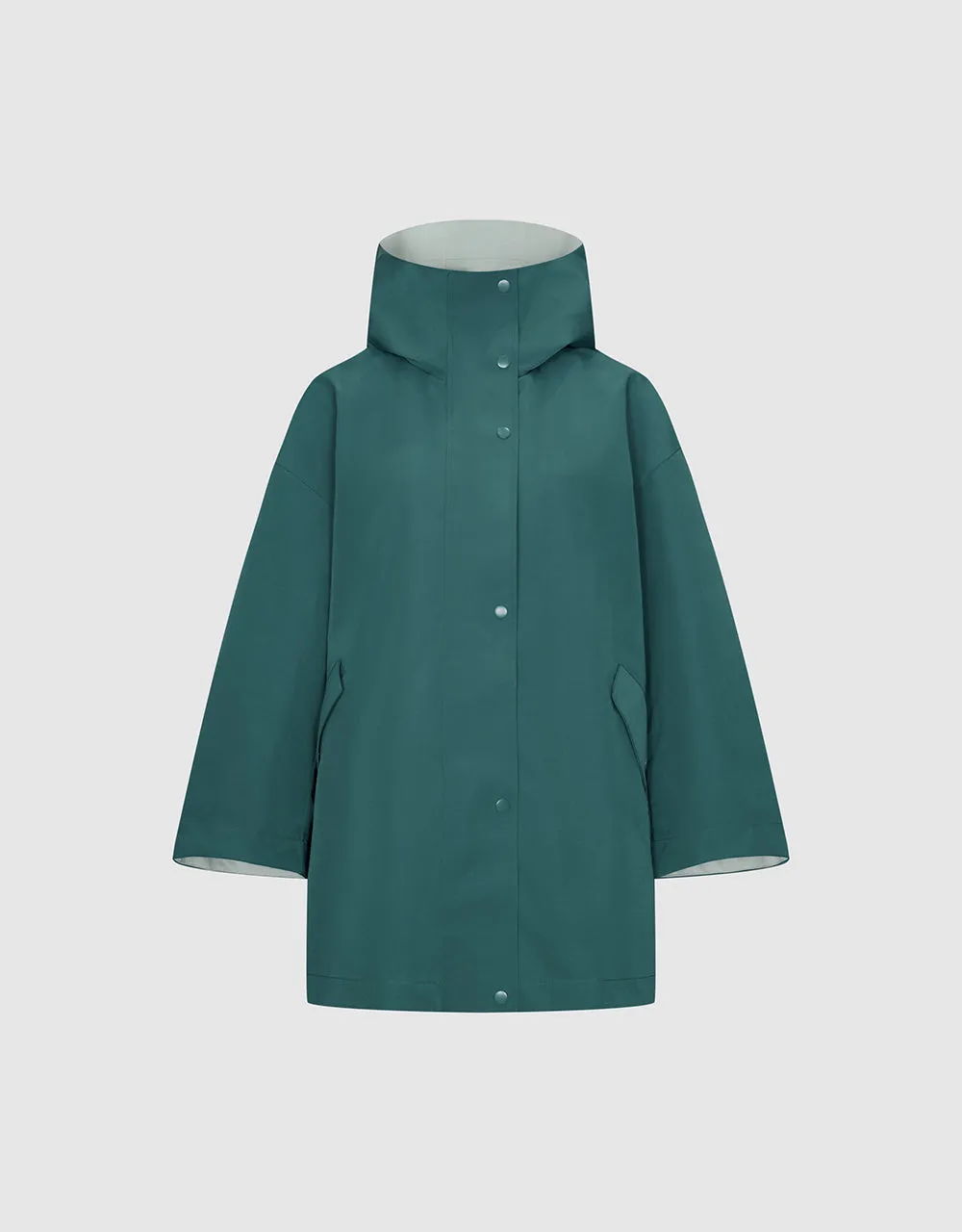 Hooded Straight Jacket sold by Urban Revivo product image thumbnail 2