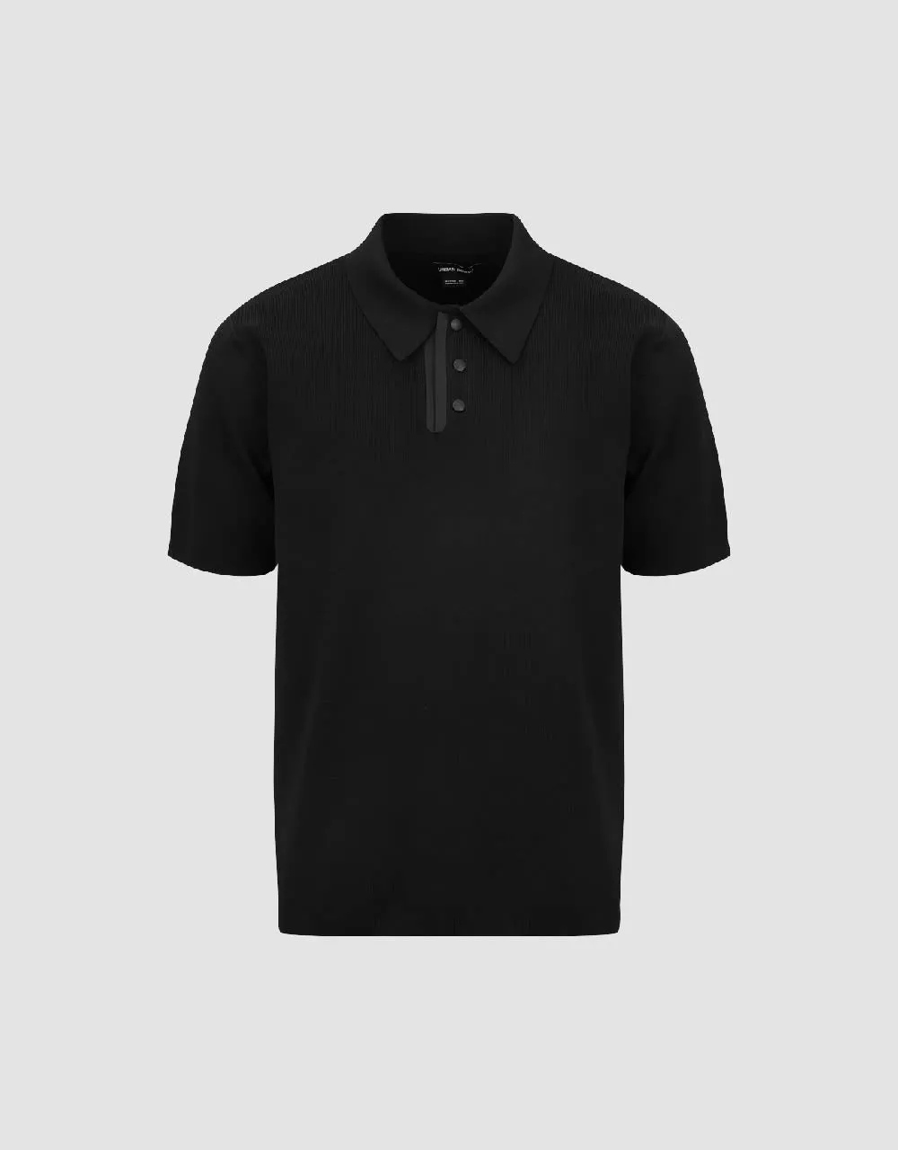 Button Half Placket Knitted T-Shirt sold by Urban Revivo product image thumbnail 2