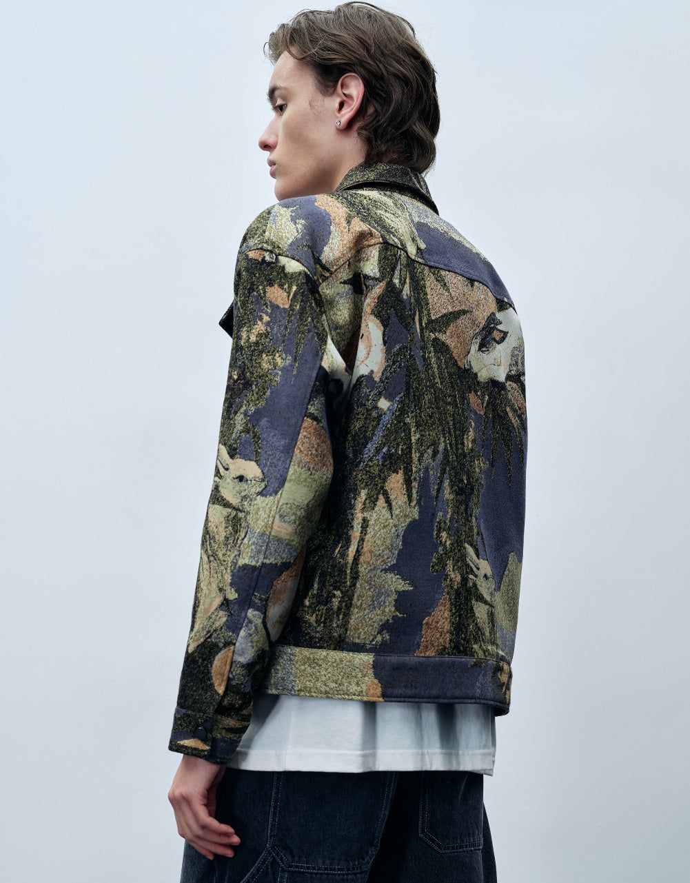 Patchwork Printed Jacket sold by Urban Revivo product image thumbnail 4