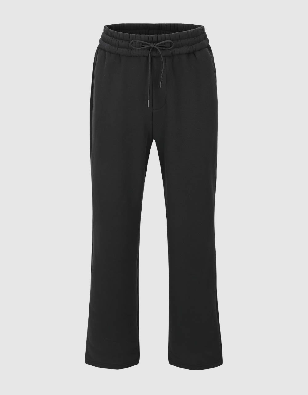 Elastic Waist Knitted Straight Pants sold by Urban Revivo