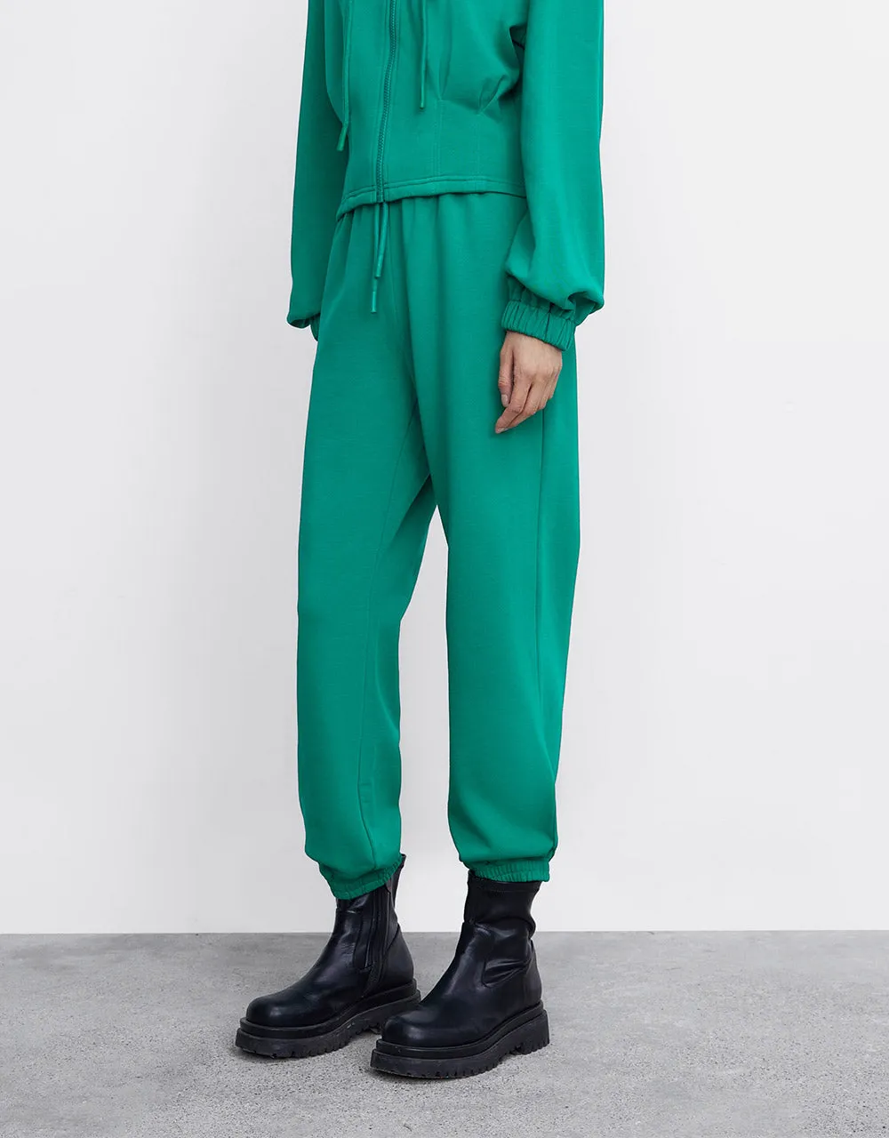 Plain Drawstring Waist Joggers sold by Urban Revivo product image thumbnail 3