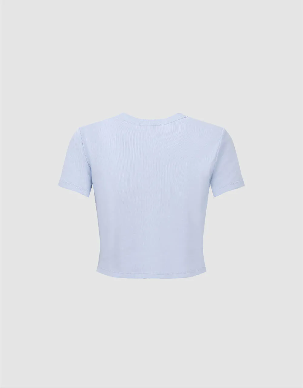 Printed Crew Neck T-Shirt sold by Urban Revivo product image thumbnail 5