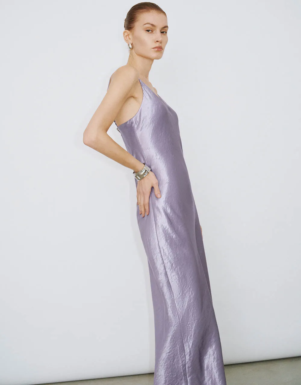 Midi Straight Cami Dress sold by Urban Revivo product image thumbnail 3