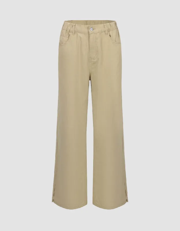 Wide-Leg Jeans sold by Urban Revivo