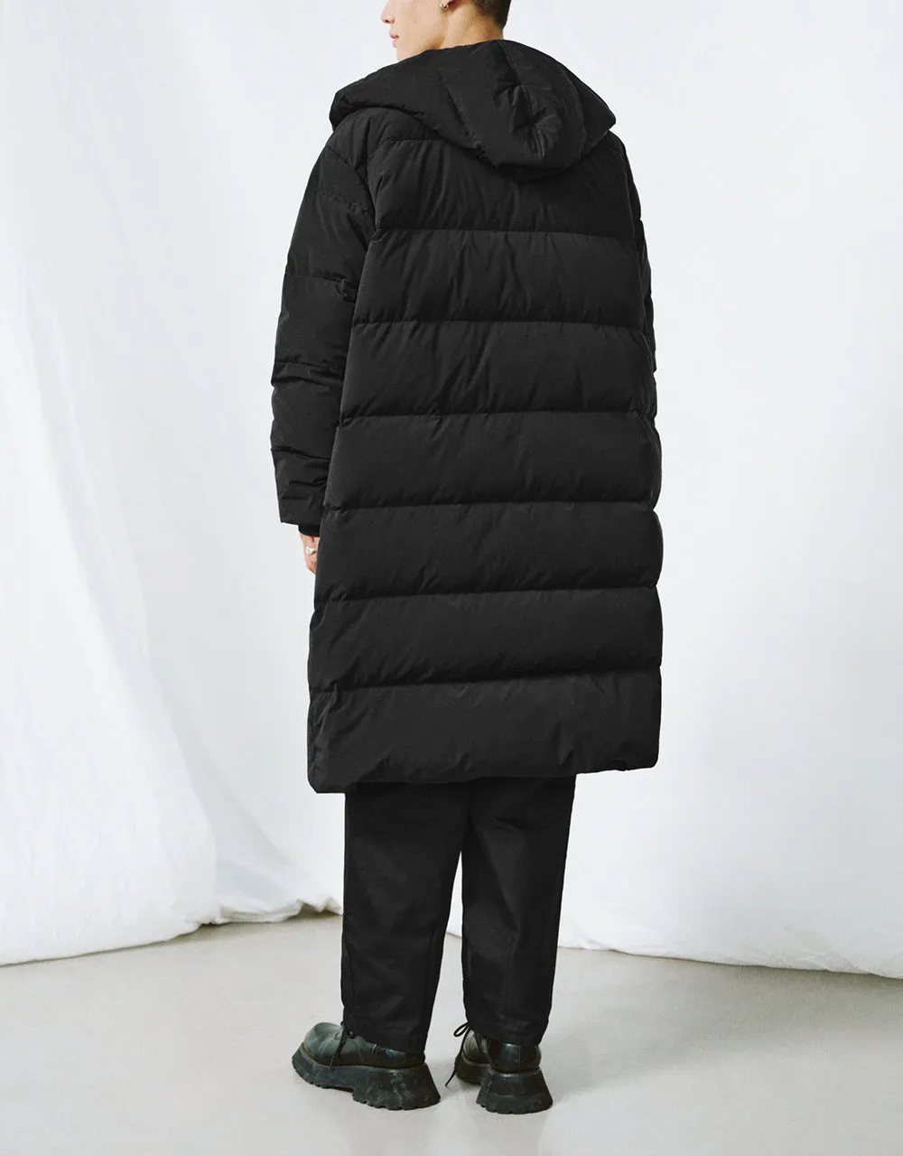 Hooded Puffer Coat sold by Urban Revivo product image thumbnail 4