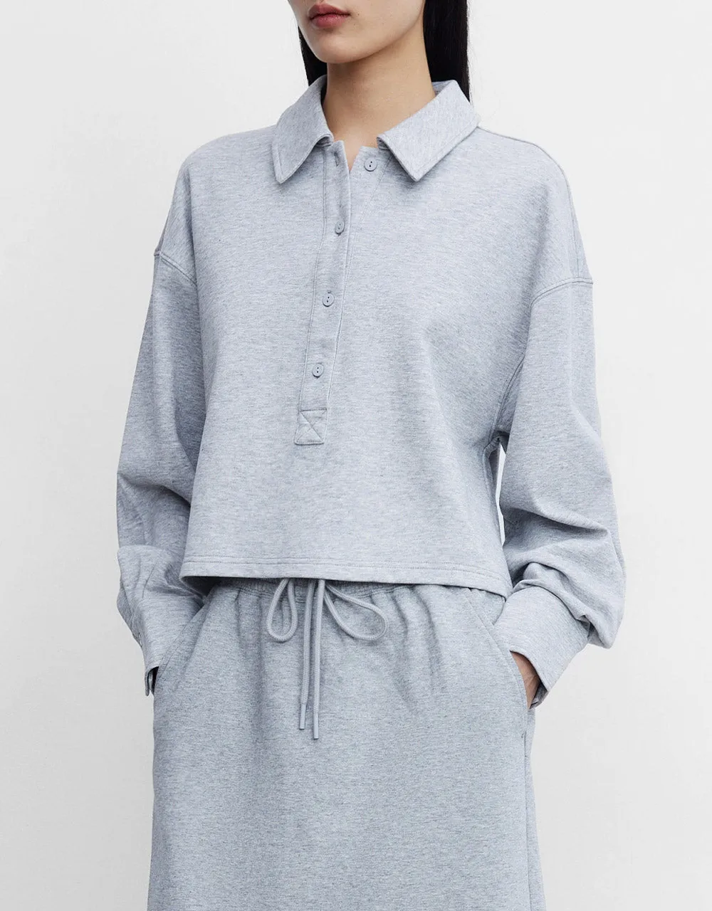 Patch Pocket Cropped T-Shirt sold by Urban Revivo product image thumbnail 2