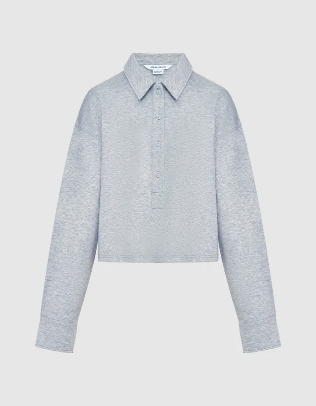 Patch Pocket Cropped T-Shirt sold by Urban Revivo