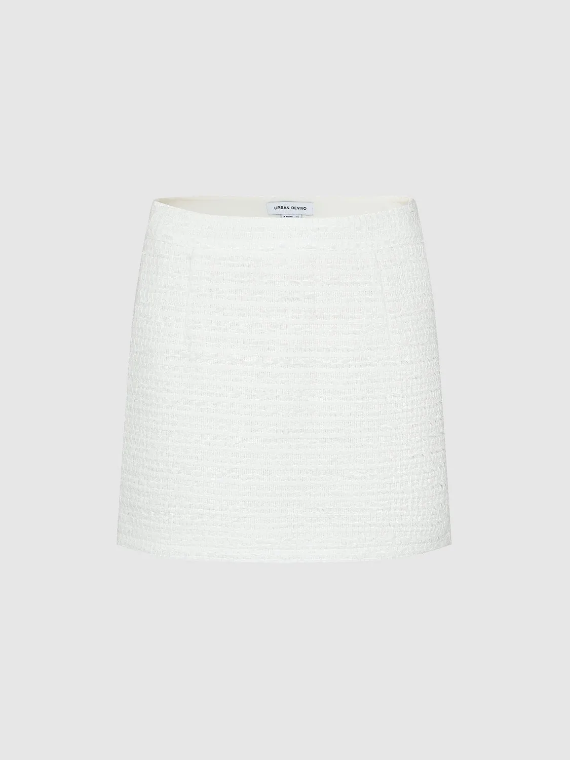 Tweed Mini A-Line Skirt sold by Urban Revivo