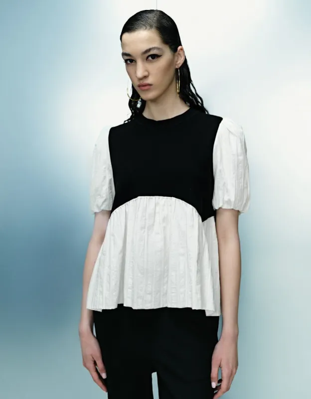 2 In 1 Knitted T-Shirt sold by Urban Revivo