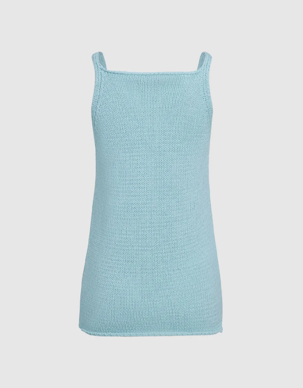 Sleeveless Off-Shoulder Knitted Cami Top sold by Urban Revivo product image thumbnail 2
