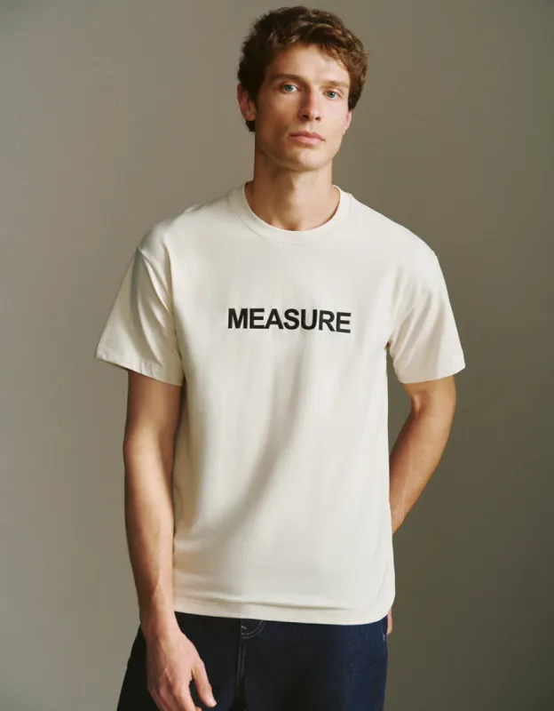 Letter Printed Straight T-Shirt sold by Urban Revivo